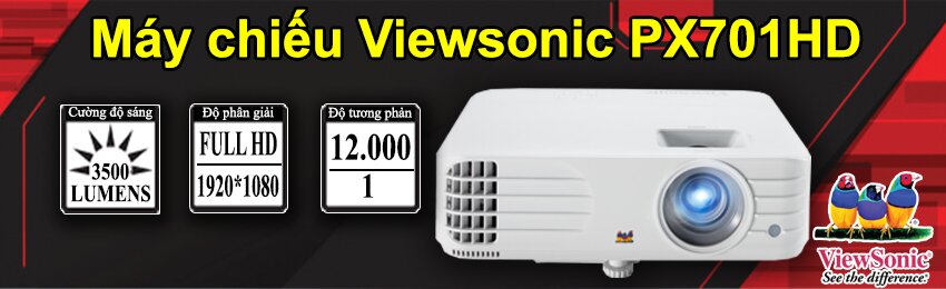 máy chiếu viewsonic PX701HD
