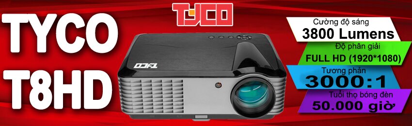 máy chiếu tyco T8HD